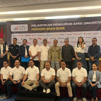 Pengurus Baru AMSI Jakarta 2025-2028 Resmi Dilantik