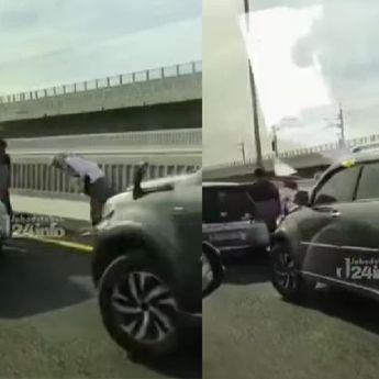 Kecelakaan Beruntun Terjadi di Tol Layang MBZ Arah Cikampek KM 18