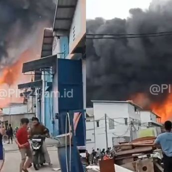 Penyebab Kebakaran Mengerikan di Pergudangan Dadap, Puluhan Damkar Dikerahkan