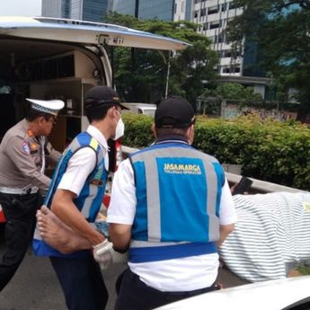 Tabrakan Beruntun di Tol Dalam Kota, Ada Korban Luka