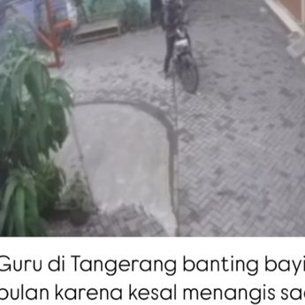 Tega Banget, Pria Banting Balita di Perumahan Warga