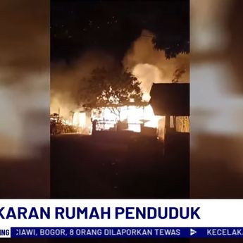 Rumah Hangus Terbakar, Pemilik Nekat Masuk Demi Selamatkan Uang