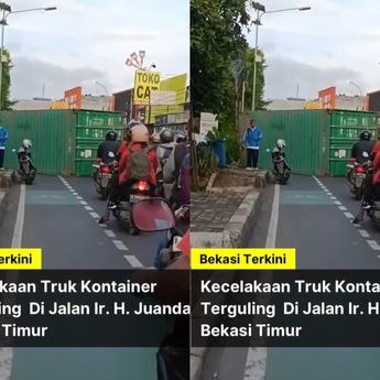 VIDEO: Penyebab Macet Parah di Bekasi Pagi Ini