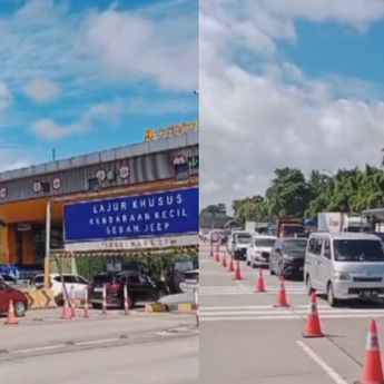 Kondisi Terkini di Gerbang Tol Ciawi 2 Pasca Kecelakaan Beruntun tadi Malam