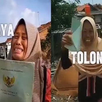 Viral Wanita Paruh Baya Menangis Histeris Gegara Rumahnya Digusur Padahal Punya Sertifikat