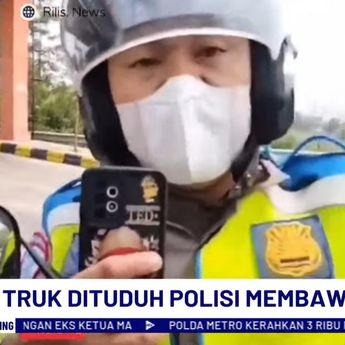 Sopir Truk Ngamuk ke Polisi Usai Dituduh Bawa Sabu di Palembang