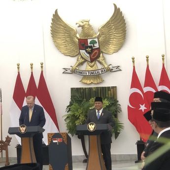 Bertemu Prabowo, Erdogan: Kami Bertukar Pandangan Situasi Global, Khususnya Soal Palestina dan Suriah