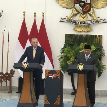 Bertemu Prabowo, Erdogan: Kami Tandatangani 12 Kerja Sama dari Pertahanan hingga Pendidikan