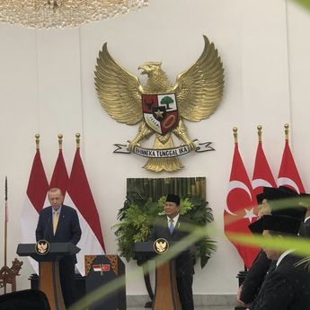 Selain Pertahanan, Prabowo Sebut Indonesia-Turkiye Perkuat Kerja Sama Keamanan