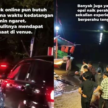 Macet Usai Nonton Konser Green Day, Penonton Pilih Nyebrang Pake Perahu