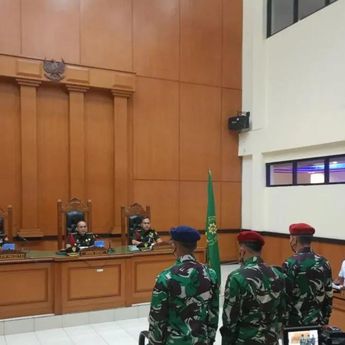 Sidang Lanjutan Kasus Penembakan Bos Rental Digelar di Pengadilan Militer