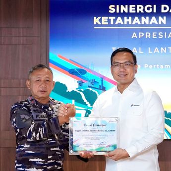 Ungkap Pencurian Avtur, Pertamina Beri Apresiasi Kepada Lantamal 1 Belawan