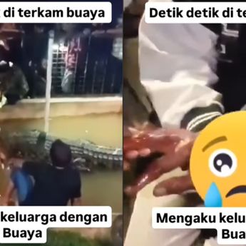 Viral Kakek di Makassar Ngaku Cucu Buaya, Tapi Malah Diterkam hingga Tangan Hampir Putus