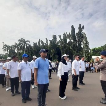 481 Kepala Daerah Terpilih Ikuti Pengarahan di Monas