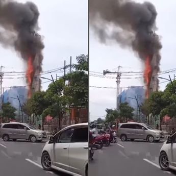 Masjid Darussalam Bojonegoro Terbakar