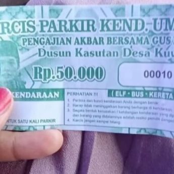 Ngeri! Tarif Parkir Pengajian Gus Iqdam Seharga Rp50 Ribu