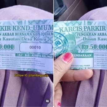 Viral Karcis Parkir Pengajian Gus Iqdam Capai Rp50 Ribu, Netizen: Mirip Tarif Parkir Liar