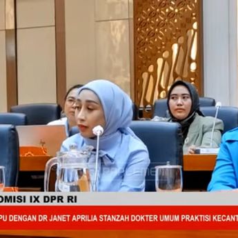 Dr. Gladys di DPR saat Polisi Umumkan Nikita Mirzani Tersangka Pemerasan, Mau Apa?