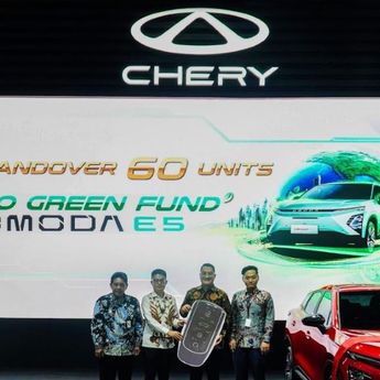 Chery Serahkan 60 Unit OMODA E5 kepada Bank BSI sebagai Konsumen Fleet