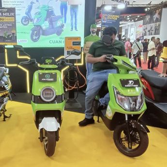 Dear Ojol dan Kurir! Motor Listrik Ini Bisa Jadi Milik dengan Cicilan Hanya Rp55 Ribu per Hari