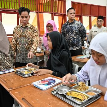 Cek Makan Bergizi Gratis, Wapres Gibran Ingatkan Standar Gizi Harus Tetap Seimbang