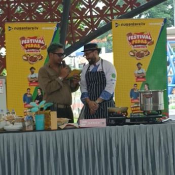 Festival Pedas Nusantara Resmi Digelar, Meriah dengan Zumba hingga Demo Masak