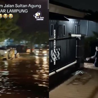 Lampung Dilanda Hujan Lebat, Ini 17 Titik Banjir yang Dirilis BPBD