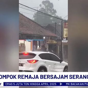 Sadis! Remaja di Majalengka Diserang Geng Pelajar Bersenjata Tajam saat Berteduh di Warung