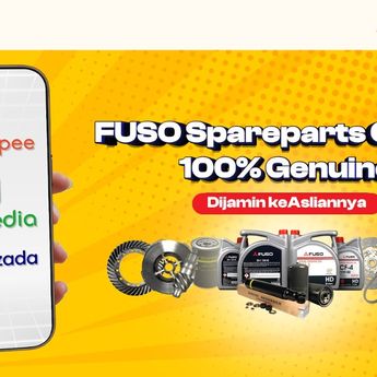 Fuso Spareparts Official Hadir di E-Commerce Terkemuka Demi Kemudahan Akses Suku Cadang Mitsubishi Fuso