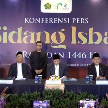 Pemerintah Umumkan 1 Ramadhan 1446 H Jatuh pada Sabtu 1 Maret 2025