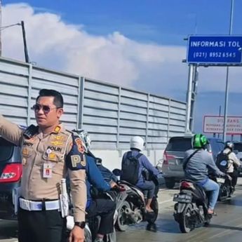 Korlantas Beri Diskresi: Motor dari Bekasi Diizinkan Masuk Tol Gegara Banjir