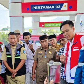 Pastikan Ketersediaan Stok BBM, Satgas Ramadhan Pertamina Papua-Maluku Sidak SPBU di Ternate