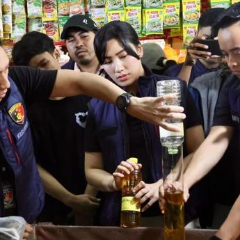 Polda Metro Jaya Lakukan Sidak Minyakita Botol di Jakpus, Temukan Fakta Memilukan