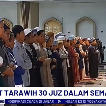 Salat Tarawih Terpanjang di Pondok Pesantren Al-Fatah Temboro, Baca 30 Juz Al-Qur'an Semalam