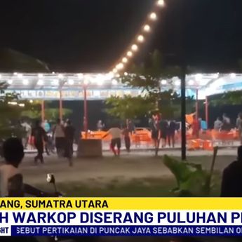 Warkop di Deli Serdang Diserang Puluhan Orang, Meja dan Kursi Dilempar, Pekerja Dianiaya