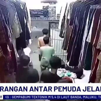 Pemuda Serang Toko Baju di Jakarta Utara, Aksi Terekam CCTV