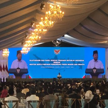 Prabowo Kumpulkan Rektor Perguruan Tinggi Negeri dan Swasta Se-Indonesia di Istana