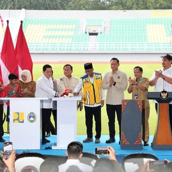 17 Stadion Berkelas Dunia Diresmikan, Menko AHY: Komitmen Infrastruktur Dukung Prestasi Olahraga Nasional