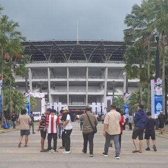 GBK Dipadati Suporter, Nobar Australia vs Timnas Indonesia