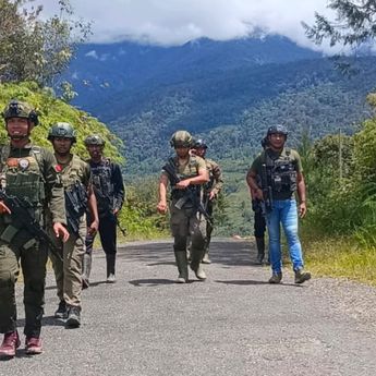 KKB Lakukan Penembakan di Intan Jaya, Satgas Polri Langsung Geruduk Lokasi