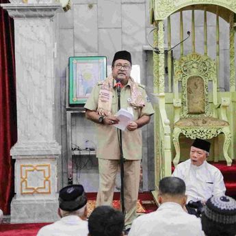 Rano Karno ke Masjid Jami Al-Hidayah di Kemanggisan, Serap Aspirasi Warga hingga Beri Kabar Baik untuk Marbot