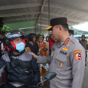 Agar Kembali dengan Selamat, Polri Harap Pemudik Motor Hati-hati di Jalan