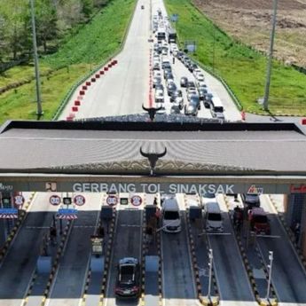 173.571 Kendaraan Lintasi Tol Trans Sumatera pada 3 April 2025