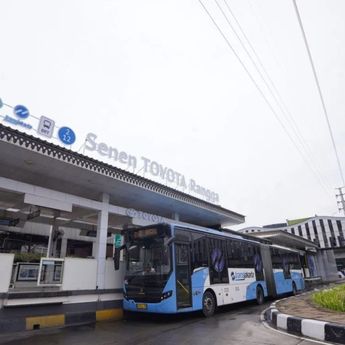 Transjakarta Ubah Nama Halte Pasar Senen