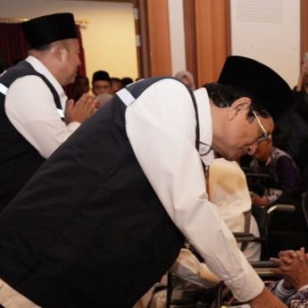 Lepas Jemaah Haji Kloter Perdana, Menag: Jaga Niat dan Kesehatan