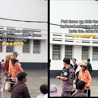 Beredar Video Pak Tarno Pesulap Diduga Meminta-minta di Kota Tua Jakarta