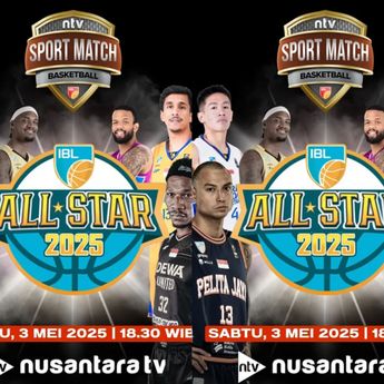 IBL All-Star 2025 Hadirkan Duel Panas Indonesia Stars vs Foreign Stars, Tayang di Nusantara TV