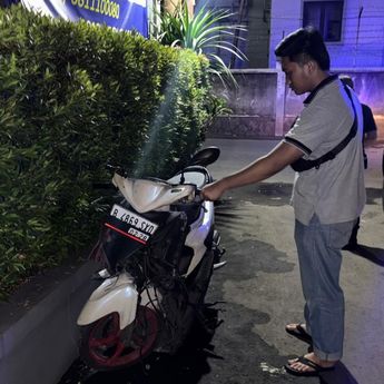 Kabur Nabrak Tiang Listrik, 2 Remaja Mau Tawuran Ditangkap Polisi