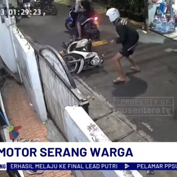 Geng Motor Serang Warga di Matraman, Todongkan Sajam dan Rusak Kendaraan