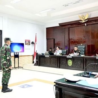 Prajurit TNI AL Jalani Sidang Perdana Kasus Pembunuhan Jurnalis Muda di Banjarbaru